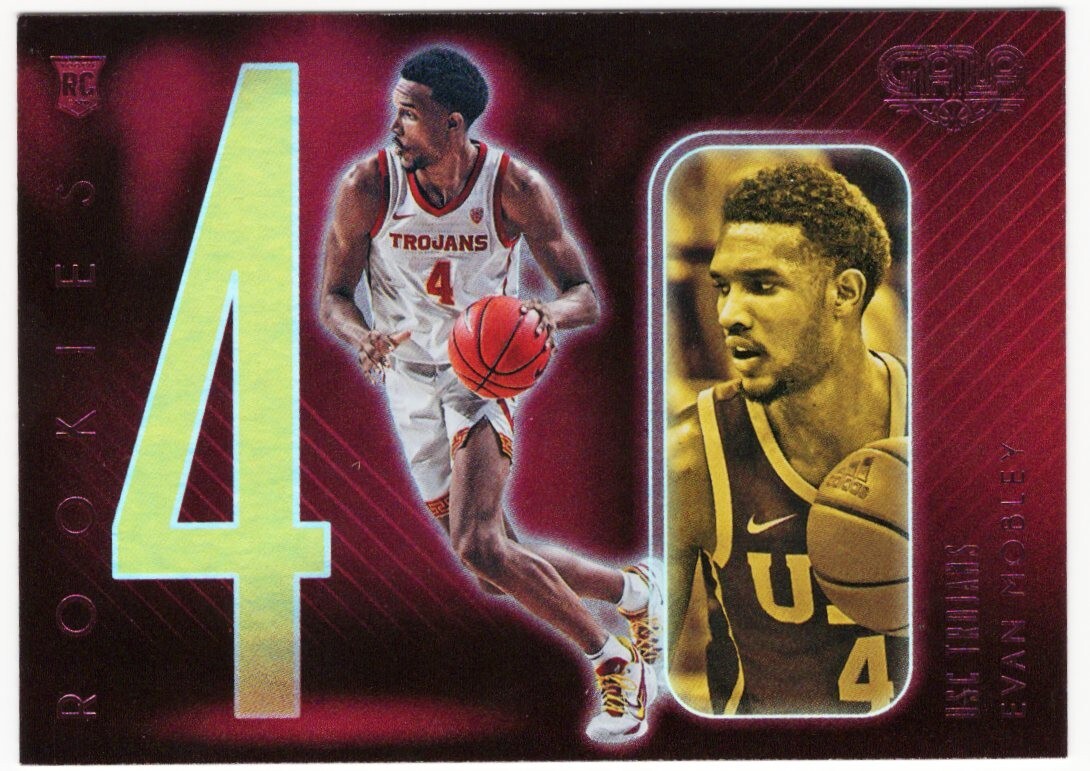 Evan Mobley 2021-22 Panini Chronicles Gala Draft Picks #182 Rookie Card (RC)