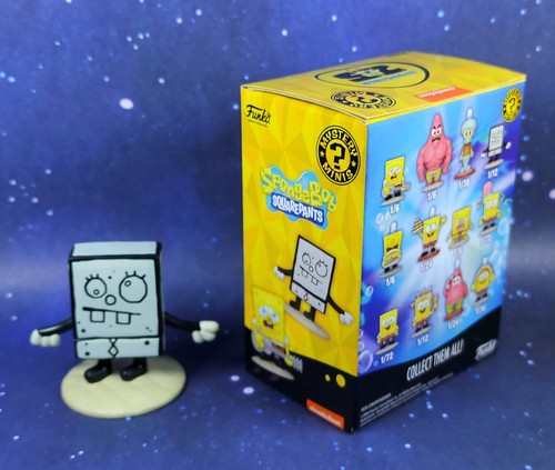 Funko Bob Esponja DoodleBob 1/12 Raro Misterio Mini Bob Esponja Pantalones Cuadrados - Imagen 3 de 7