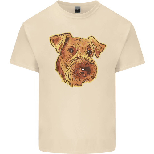 T-shirt maglietta uomo cotone An Airedale Terrier Bingley Waterside Dog - Foto 17 di 92
