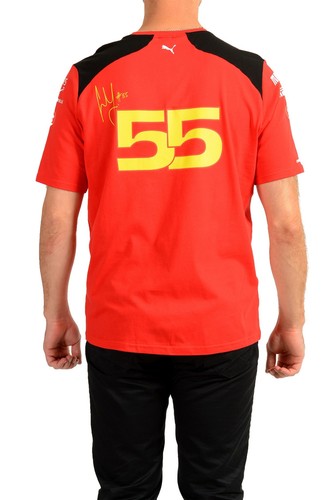 Puma X Scuderia Ferrari Men's Replica Collection SF Sainz T-Shirt US M IT 50 - Picture 3 of 6