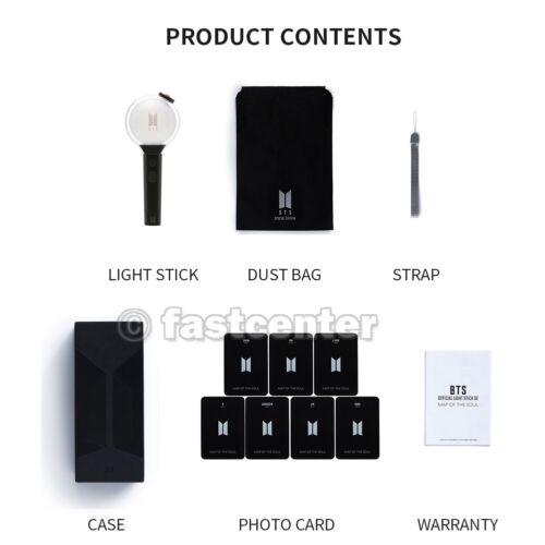[Versand aus USA] BTS Lightstick Official Special Edition mit 7 Fotokarten - Bild 3 von 7