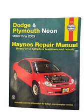 Repair Manual Haynes 30036 Dodge & Plymouth Neon (2000-2005) GOOD!