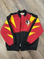 VTG  APEX ONE FSU  SEMINOLES "SHARKTOOTH" FULL ZIP JACKET SIZE L