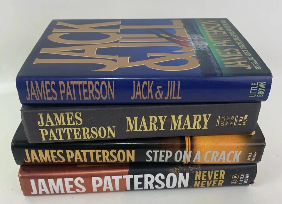 Lot of 4 Fairy/Tale Tales Hardcover Books By James Patterson: Step On A Crack, N - Image 3 of 3
