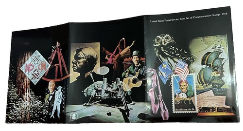 Lote lleno de estampillas conmemorativas anuales de USPS de 1974 a 1991 - Imagen 5 de 24