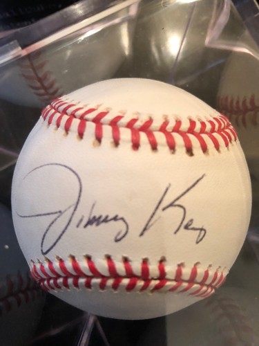 Rare Jimmy Key NY Yankees Autograph Rawlings 1996 World Series Baseball - Picture 5 of 5