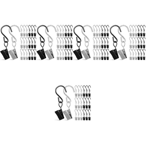 250 pcs Curtain Clips curtain hooks with clips hanging clips curtain hooks for - Picture 4 of 12