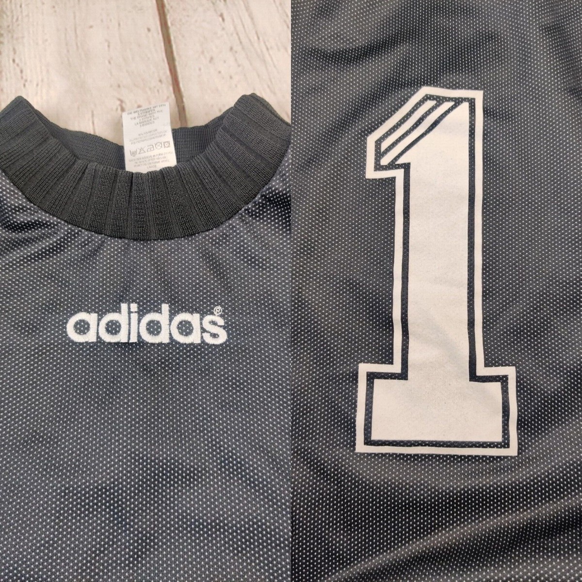 ヴィンテージ　adidas GKユニフォーム Football shirt soccer FC GK Goalkeeper 90s jersey Vintage