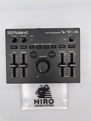 未使用品 VT-4 VOICE TRANSFORMER ROLAND ローランド Amazon.com: Roland VT-4 Vocal Transformer , Black : Musical