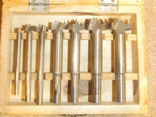 Forstner Bit 7-Piece Set - 1/4" to 1"