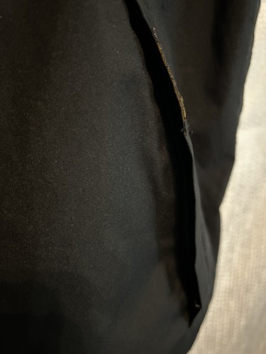 TCU Golf Gortex Zero Restriction Herren M Weste schwarz Windbreaker 1/4 Zip mit Taschen - Bild 13 von 19