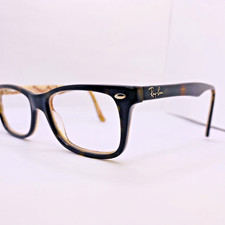 Ray-Ban Authentic Eyeglasses RB 5228 5409 50  17 140 MM Brown Tortoise Amber