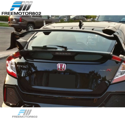 Fits 17-21 Civic X 10th FK7 FK4 HB5 Type R Carbon Fiber CF & ABS