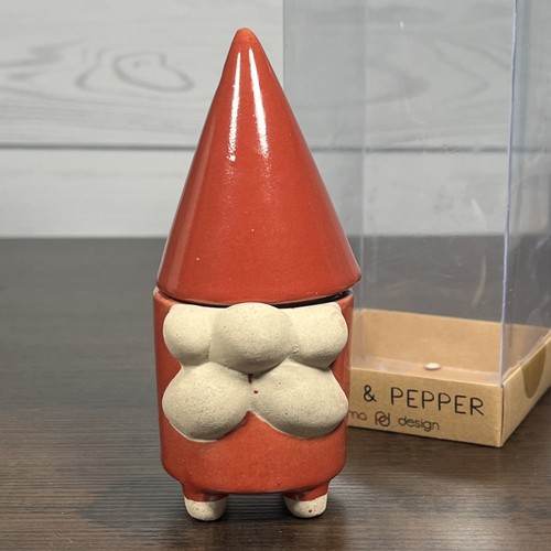 NEU Wichtel Stapelbar Keramik Salz & Pfefferstreuer Set Prima Design Verpackt - Bild 1 von 10