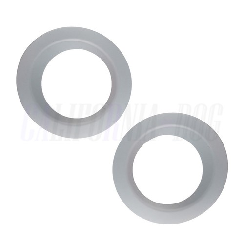 2Pcs Fog Lamp Bezel Cover Ring Unpainted For Range Rover L322 2006-2009 - Picture 2 of 5