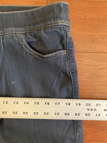 Torrid Damen Pull-On Skinny Jeans Größe 12 Tall Medium Wash Mid Rise - Bild 3 von 8