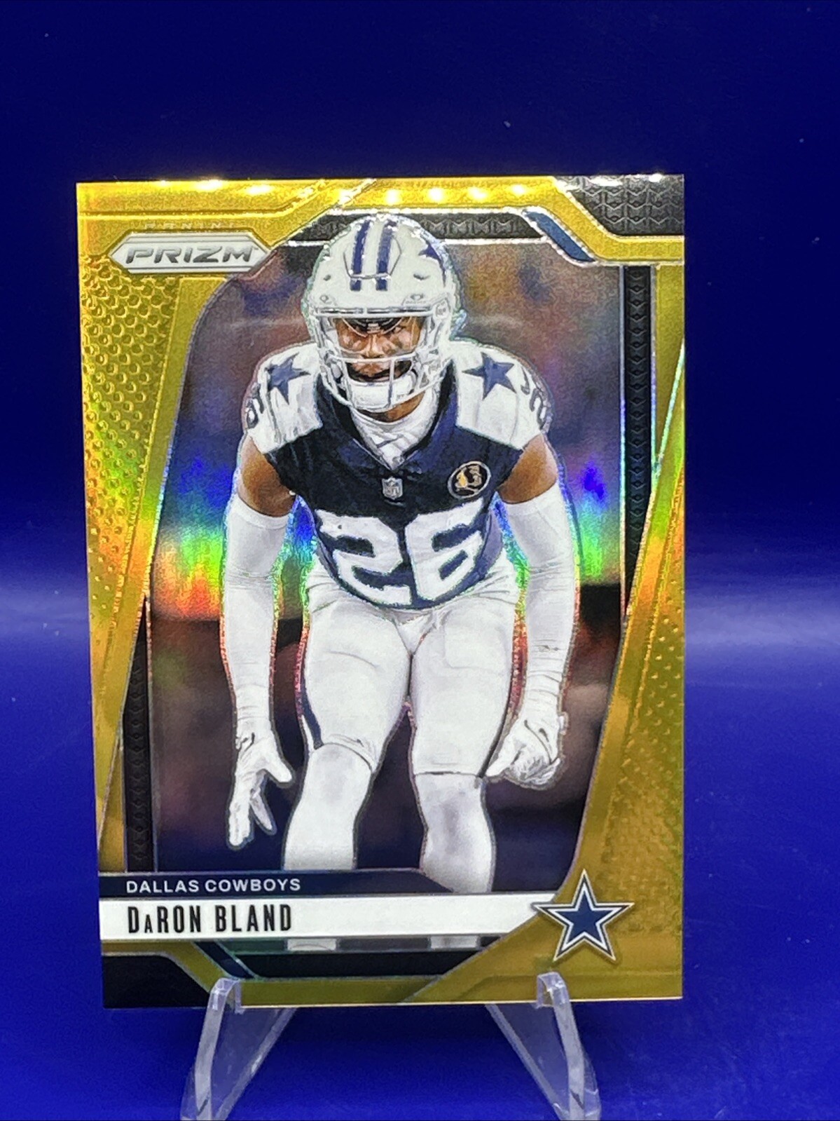 2024 Panini Prizm DaRon Bland Gold /10 - Dallas Cowboys