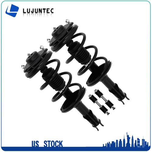 4 Pieces For 2002-2007 Mitsubishi Lancer FWD Front Shocks Struts Sway Bars Link - Picture 3 of 5