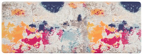 Rugshop Kitchen Mats Modern Abstract Anti Fatigue Standing Bathroom Rugs 18X47 - Picture 2 of 10