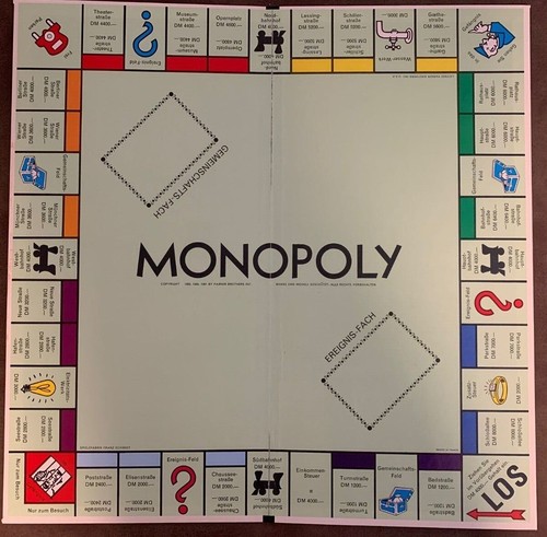 Monopoly Ersatzteile - alte DM Ausgaben PARKER - Geld Karten Figuren Häuser TOP - Bild 43 von 81
