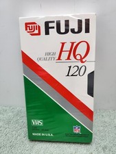 NEW Genuine FUJI High Quality HQ T-120 NFL Edition VHS Video Tape. 6 hours EP.