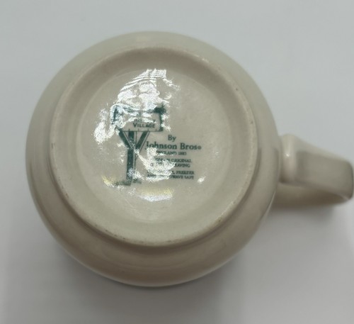 Johnson Bros England 1883 The Friendly Village Set of 2 cups Covered Bridge - Picture 7 of 9