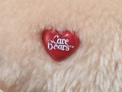 Vintage Care Bears Friendship Friend Bear Peach 12" Plush 1983 80's Kenner - Picture 4 of 6