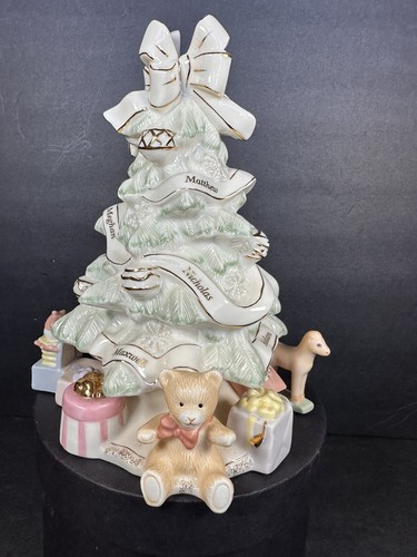Lenox Holiday Traditions Christmas Tree Vintage Decor Porcelain Presents Santa - Picture 11 of 16