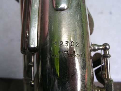 Vintage Saxofon Altsaxofon Skymaster Germany von Dörfler & Jörka aus Nauheim - Bild 10 von 12
