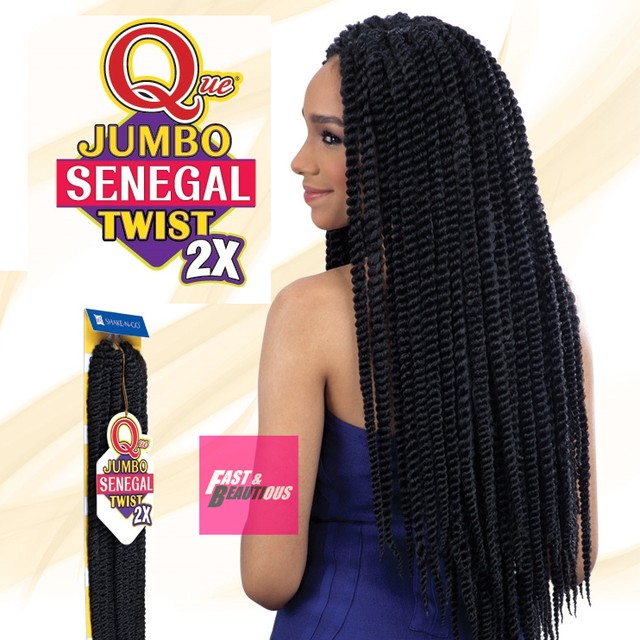 Natural Jumbo Twist 2x Freetress Equal Cuban Twist Crochet Bulk
