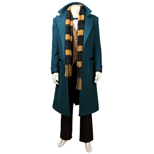 Phantastische Tierwesen, wo sie zu finden sind Newt Scamander Trench Cosplay Kostüme Anzug - Bild 14 von 18