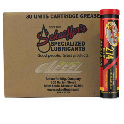 #ad Schaeffer#x27;s Oil Moly EP Synthetic Plus Waterproof Grease 30 tubes #274 NLGI#1 $271.35