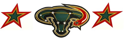 Dallas Stars Mooterus Cow Bull NHL Hockey Jersey Patch Black Alternate Third - Picture 6 of 6