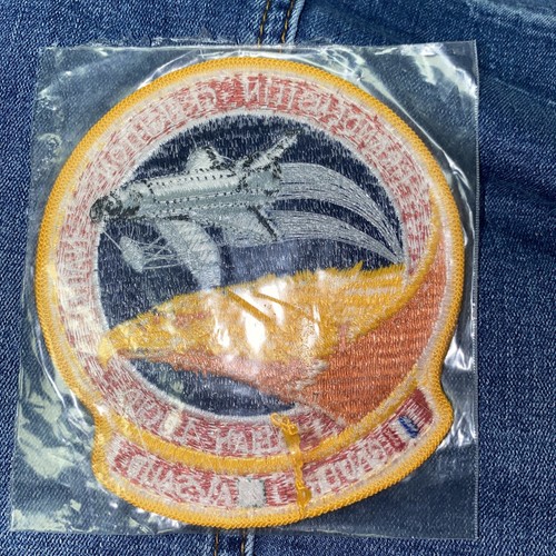 STS-51G NASA Space Shuttle Brandenstein Creighton Nagel Fabian Mission Patch - Foto 2 di 2
