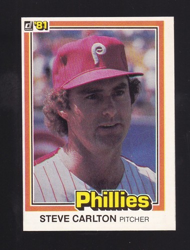 1981 Donruss Steve Carlton #33 Philadelphia Phillies - Picture 1 of 2