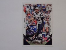 2015 Score Tom Brady Card #6 Patriots GOAT Sharp & Clean