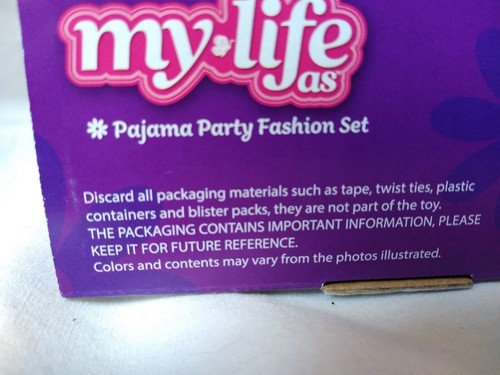My Life As Pyjama Party Mode Set für 18" Puppe 6 Teile NEU - Bild 7 von 11