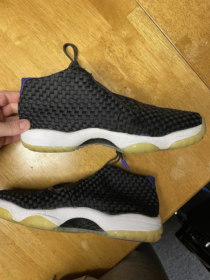 Nike Air Jordan Future Dark Concord Black Size 11 Mens Foto 2 de 4