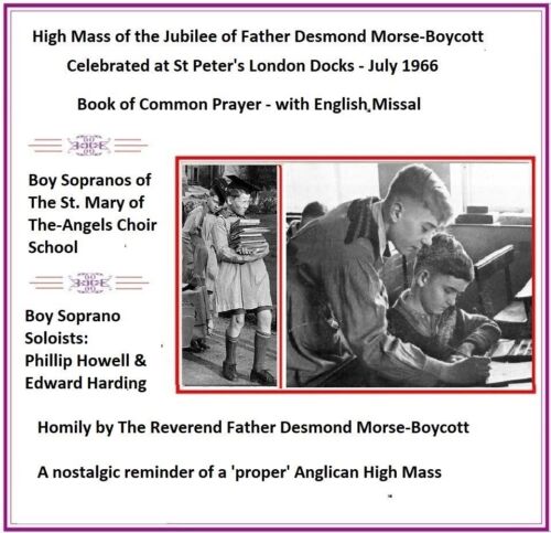 Boy Sopranos of St. Mary-of-the-Angels Song Choir - Morse-Boycott - Jubilee Mass - Imagen 1 de 4