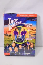 NEW Time Riders in American History Learning Company IBM PC Computer Game