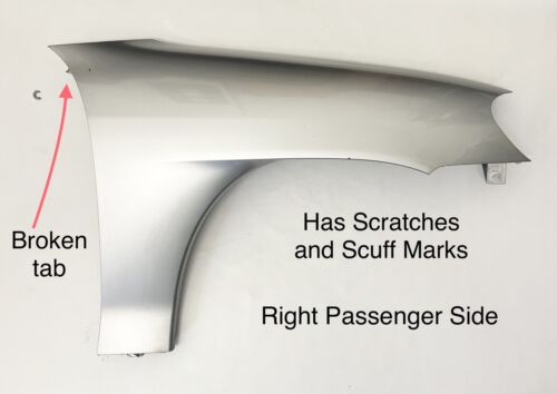 00-06 Honda Insight M/T Front RIGHT Passenger Side Fender Silverstone Metallic