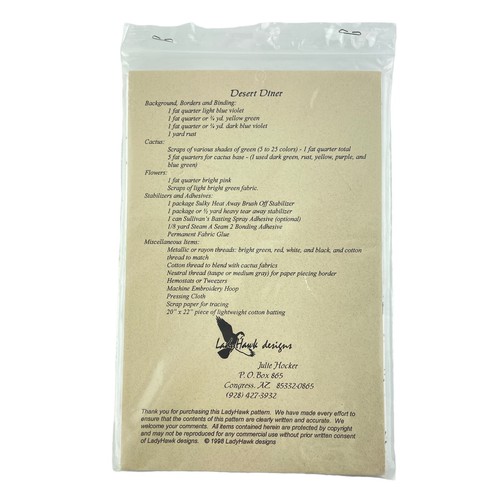 Lady Hawk Designs modello da appendere a parete desert diner colibrì fiore nettare - Foto 5 di 6