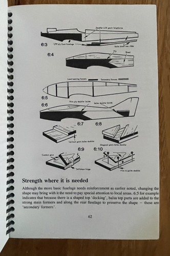 Model Aeroplane Building: Sketch by Sketch By Peter Holland spiral bound - Picture 3 of 4