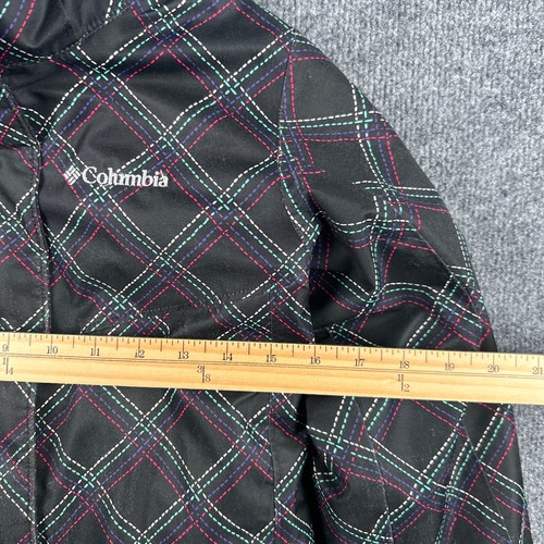 Columbia Jacket Youth Size Medium Black Full Zip 3 in 1 Titanium Omni Heat - Picture 3 of 10