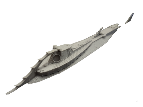 Create a Partially Submerged Masterpiece: 12" Waterline Nautilus Submarine for D - Picture 3 of 3