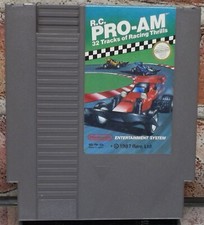 R.C. PRO-AM -- NES Nintendo RACING Original Game