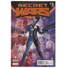 Secret Wars #3 (Vol. 2) 2015 - Hickman/Ribic - Marvel - Free Shipping - VF/NM