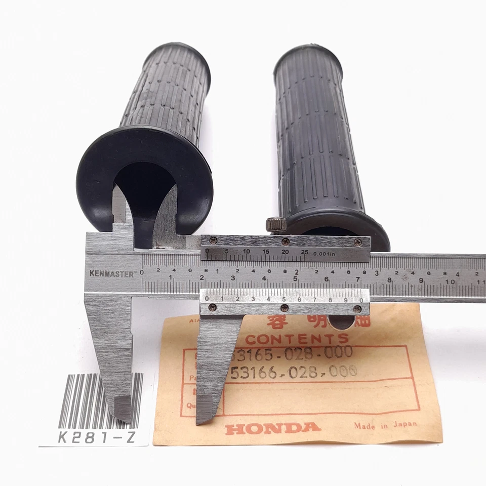 Honda S90 CS90 S65 CB100 CB125S CA160 CA175 CD125 CD175 HandGrip Grip NOS #1 - Image 4 of 4