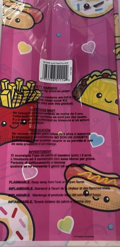 Creative Converting Junk Food Fun Tablecover, 102”, Multicolor - Picture 2 of 2