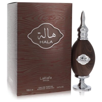Lattafa Pride Hala Silver Eau De Parfum Spray By Lattafa - 3.4 oz Lattafa Pride Hala Silver Eau De Parfum Spray By Lattafa - 3.4 oz